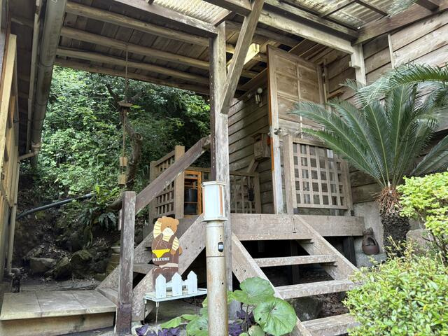 湯之元リゾートハイツの玄関