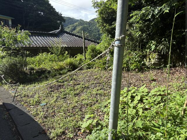 湯之元リゾートハイツの庭
