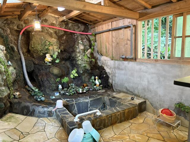 湯之元リゾートハイツの浴室
