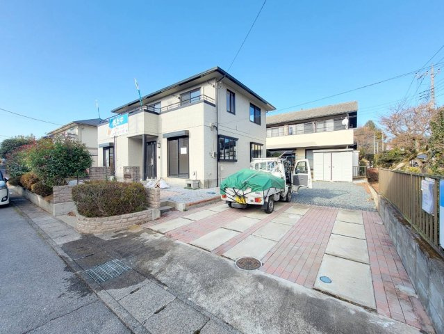 上三川町ゆうきが丘 中古戸建の外観|4LDK+S+2WICのゆとりある邸宅です。
大和ハウス様施工の軽量鉄骨造です！

※2025年12月撮影