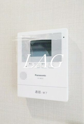 【セキュリティ】 | メゾン半谷 | モニター付きインターホンです。