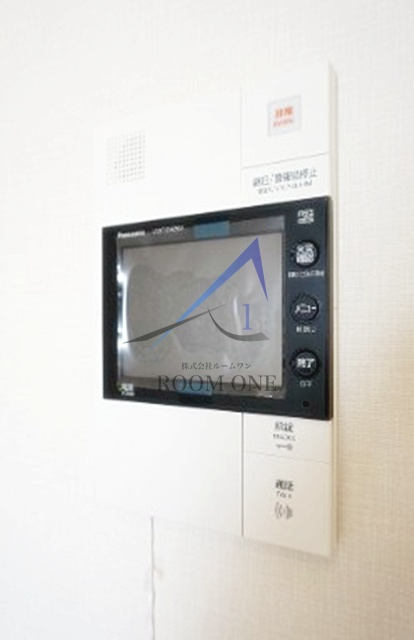 クレイシア板橋モデルノのセキュリティ|モニター付きインターホンです。