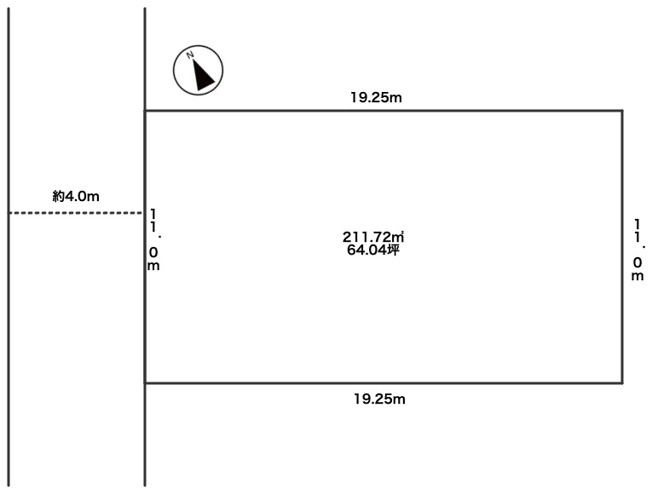 【外観】 | 深谷市西島　売地　全1区画　　