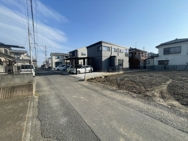 【前面道路含む現地写真】 | 深谷市西島　売地　全1区画　　