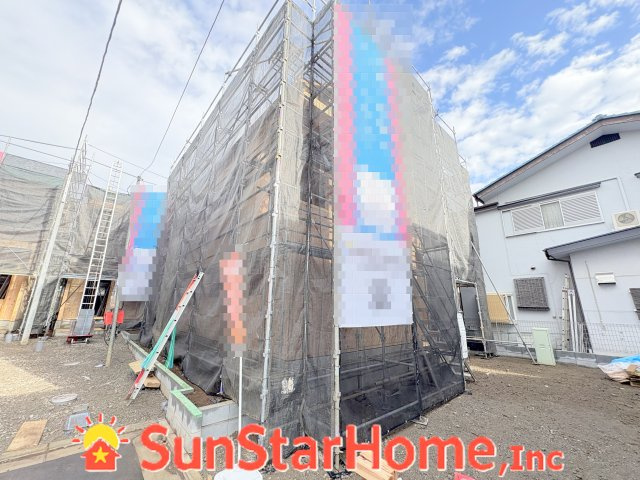【サンスターホーム】武蔵村山市大南5丁目　耐震制震　新築4号棟の外観