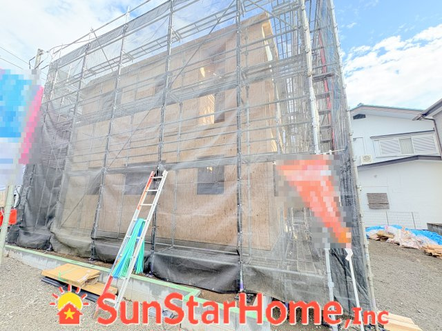 【サンスターホーム】武蔵村山市大南5丁目　耐震制震　新築4号棟の外観