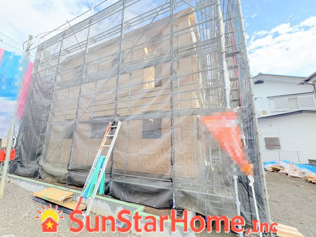 【サンスターホーム】武蔵村山市大南5丁目　耐震制震　新築4号棟の外観