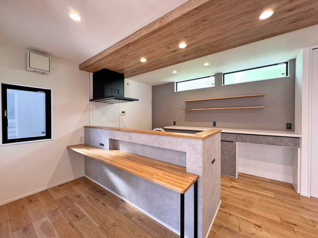 しあわせの杜 建売A棟のキッチン