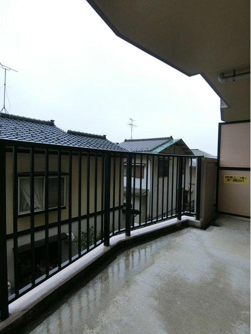 ベルシュ青山新町のバルコニー