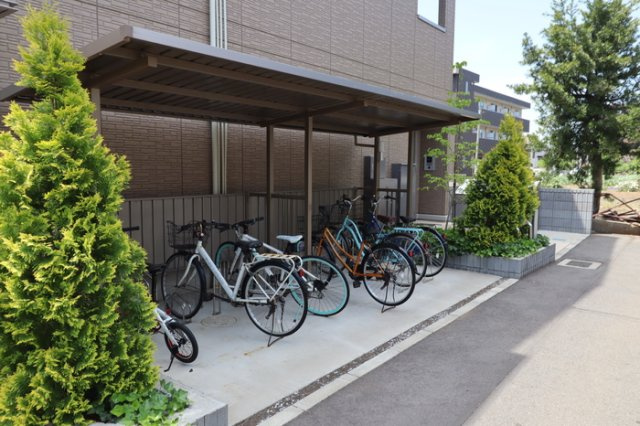 ever greenのその他共用部分|駐輪場