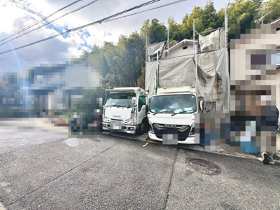 【外観】 | 今熊２丁目　新築一戸建 | 【フラット３５Ｓ利用可能ですよ】固定金利なので月々の支払が安定し、家計にゆとりが生まれますね！！