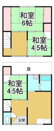 伊丹市緑ケ丘３丁目貸家の間取り