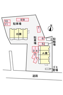 【駐車場】