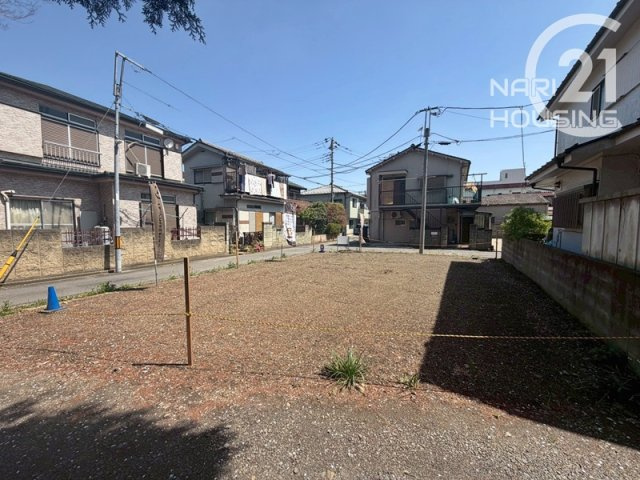 【前面道路含む現地写真】 | 八王子市川口町　売地 | 角地なので、陽当たり良好です！