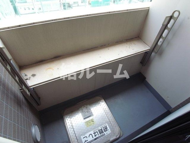 文京区向丘１丁目の賃貸マンションのバルコニー