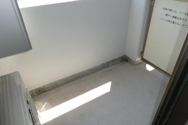 SUN16浜町のバルコニー