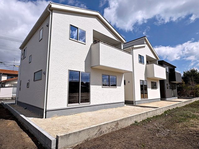 新築戸建・新築建売　郡山市大槻前畑　小山田小・大槻中の外観