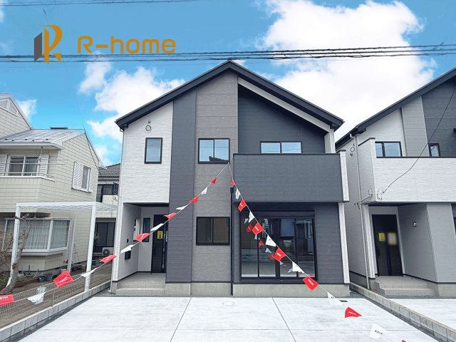 流山市こうのす台4期　新築戸建て　1号棟の外観|建物完成いたしました！ご予約で『平日』や『夕方』などでもご見学可能です！