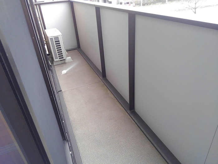 サニーサイド聖蹟Ⅱのバルコニー