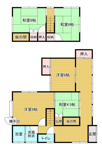 川添2丁目の間取り