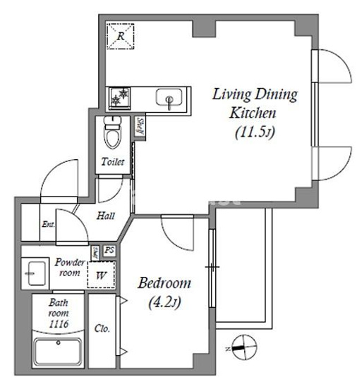 【間取り】 | gm TENJIMBASHI