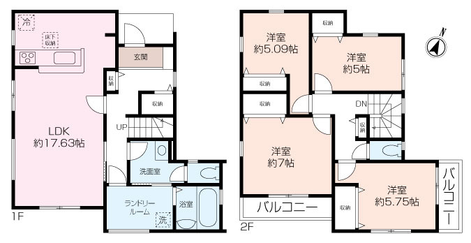 『能見台駅徒歩11分』×『車2台駐車可』長浜2丁目新築戸建て　の画像