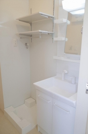 シャンツェ未来の洗面所