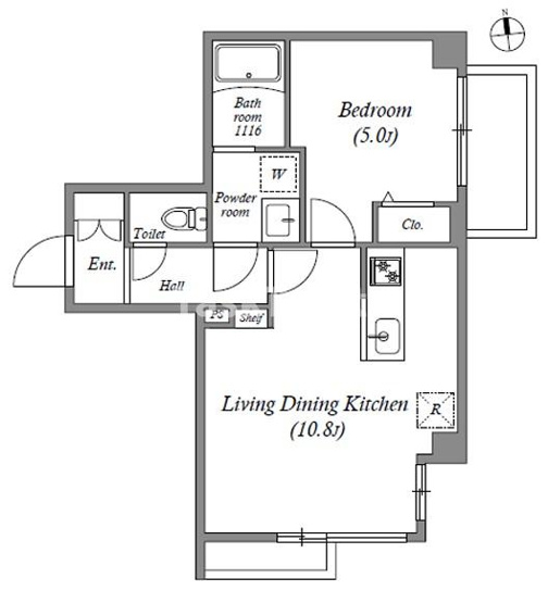 【間取り】 | gm TENJIMBASHI