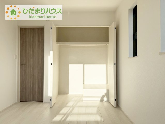 【収納】 | 土浦市右籾2448番　新築戸建　C号棟 | ハンガーパイプ付でお洋服の出し入れもラクラクです！