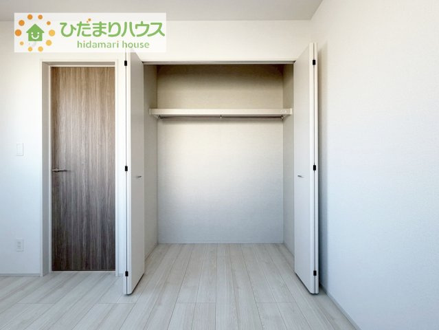 【収納】 | 土浦市右籾2448番　新築戸建　C号棟 | 全室にクローゼットが付いていて、お部屋の住空間もスッキリ広々使えそうです(^^)