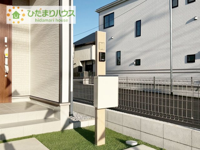 【設備】 | 土浦市右籾2448番　新築戸建　C号棟 | モニター付きインターホンで誰が来たかも分かり安心です♪