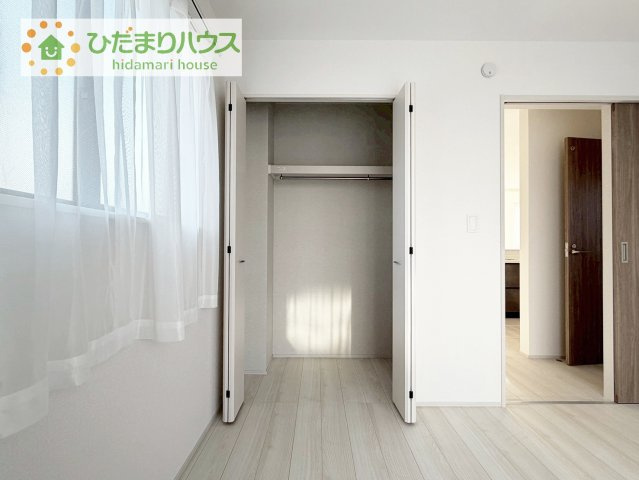 【収納】 | 土浦市右籾2448番　新築戸建　C号棟 | クローゼットタイプの収納は荷物がどこにあるかすぐに見つかります！