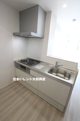 フィレ・デ・フルールのキッチン