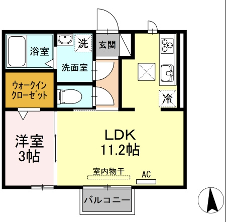 パークハウス栄の間取り