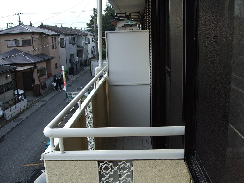 ダイモンハイツのバルコニー|※他のお部屋の参考写真です。