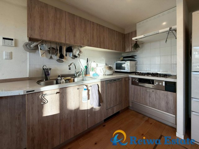 フォルスコート茅ヶ崎ラチエン通りのキッチン|毎日のお料理が楽しみになるお洒落なキッチン♪
