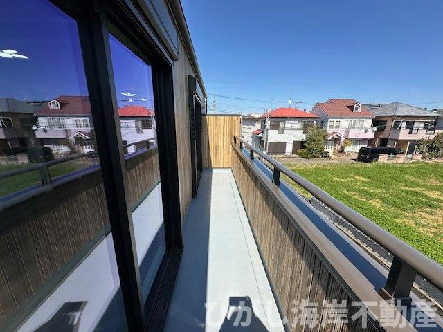 茅ヶ崎市下町屋2丁目　新築戸建　全２棟のバルコニー|バルコニー