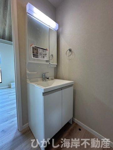 茅ヶ崎市下町屋2丁目　新築戸建　全２棟の設備|洗面化粧台