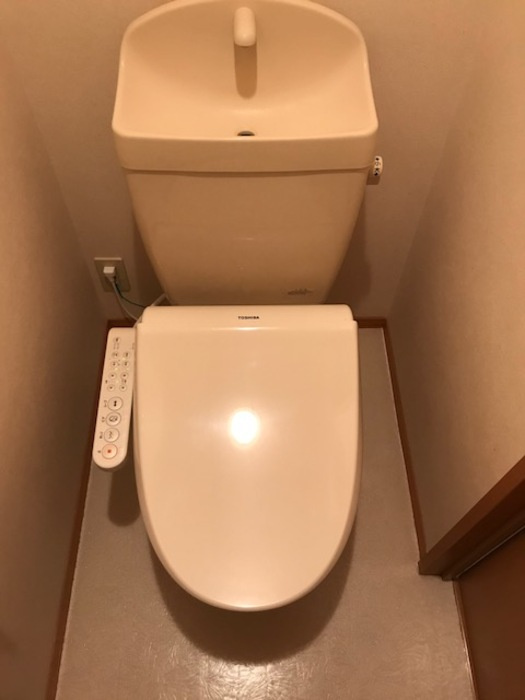 ヴィクトワールKⅡ棟のトイレ