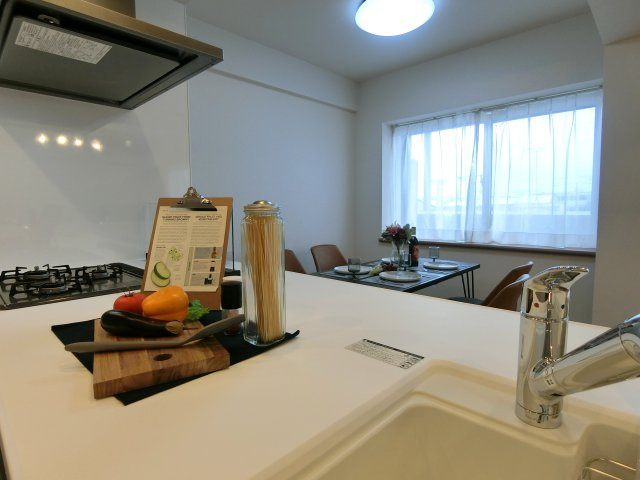 ダイアパレス女池のキッチン