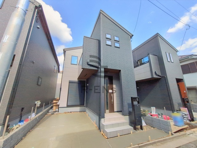 【外観】 | 練馬区南田中４丁目　新築戸建て　２号棟 | 建築中