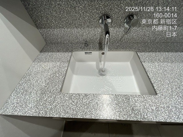 ジェイパーク御苑内藤町の独立洗面台