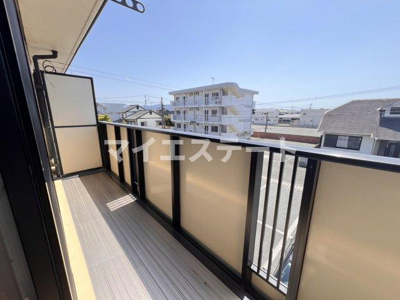 【バルコニー】 | ベル・ヴィ２１ | 別部屋写真使用