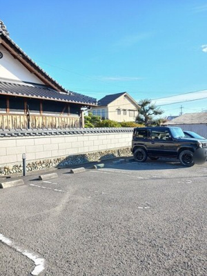 【駐車場】 | ミッテ・ドルフ西国分Ⅲ | 駐車場があるので、車を買う予定の方も安心です