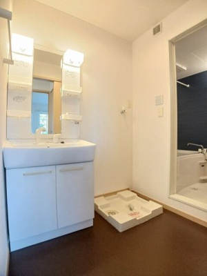 【洗面所】 | ミッテ・ドルフ西国分Ⅲ | 忙しい朝には欠かせない洗面所です