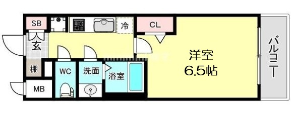 【間取り】 | プレサンス朝潮橋ベイ・ブリーズ