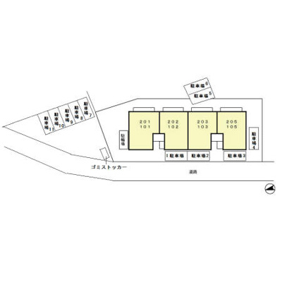 【区画図】 | ラフィネート葛城