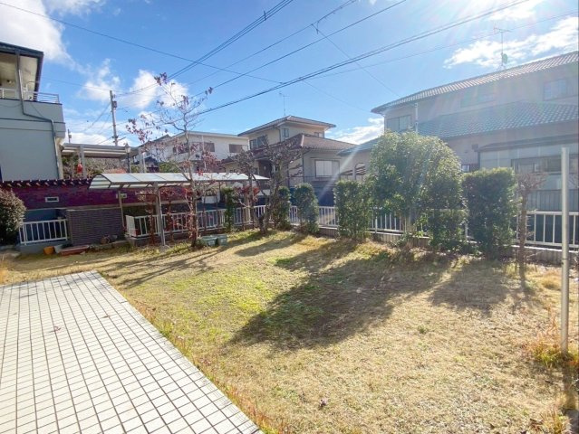 糟屋郡久山町大字山田　中古戸建の庭|広々としたお庭です！