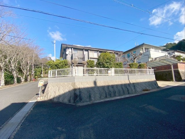 糟屋郡久山町大字山田　中古戸建の前面道路含む現地写真|前面道路の様子です！