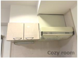 【収納】 | アーデン江坂Ⅱ | キッチン上部収納